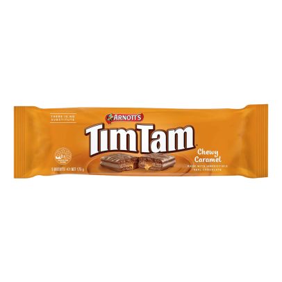 Bánh sô cô la TimTam Chewy Caramel 175g